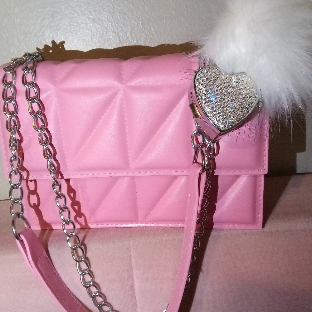 Pink Flap Bag
